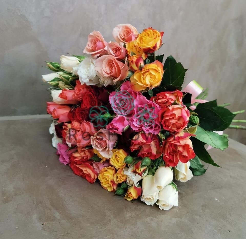 Букет цветов из: Розы в Новопластуновской