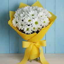 Букет цветов из:  Хризантемы в Новопластуновской