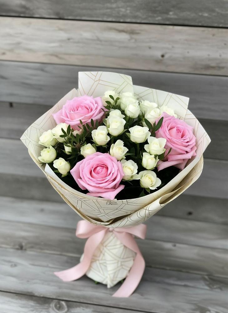 Букет цветов из: Розы в Новопластуновской