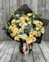 Букет цветов из:  Розы и Лизиантусы #REPLACE_PRED# Новопластуновской