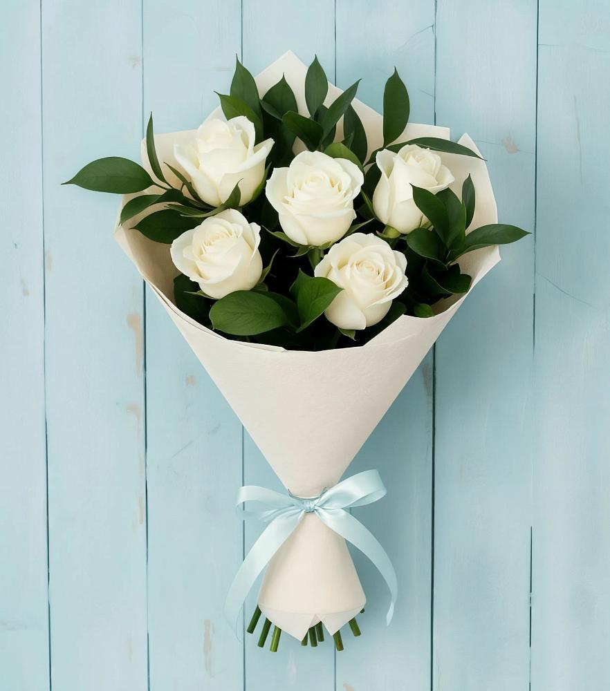 Букет цветов из: Розы в Новопластуновской