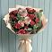 Букет цветов из: Гвоздики и Розы в Новопластуновской