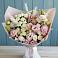 Букет цветов из: Альстромерии и Розы в Новопластуновской