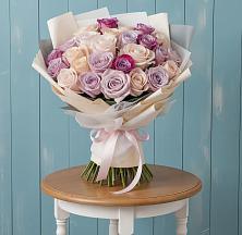 Букет цветов из:  Розы в Новопластуновской