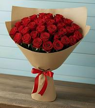 Букет Красные розы Милано в Новопластуновской