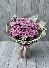 Букет цветов из:  Хризантемы в Новопластуновской