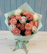 Букет цветов из:  Розы в Новопластуновской