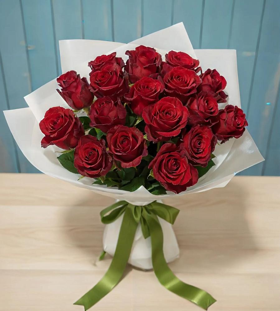 Букет Красные розы в Новопластуновской