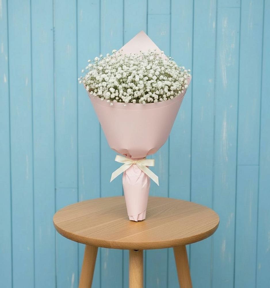 Букет цветов из: Гипсофила в Новопластуновской