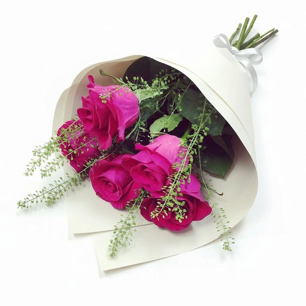 Букет цветов из: Розы в Новопластуновской