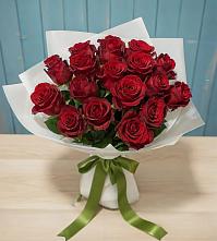 Букет Красные розы в Новопластуновской