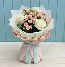 Букет цветов из:  Розы #REPLACE_PRED# Новопластуновской