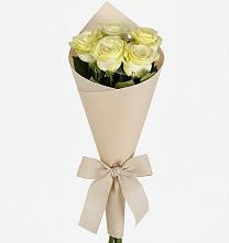Букет цветов из:  Розы в Новопластуновской