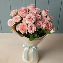Букет Розовый шарм в Новопластуновской