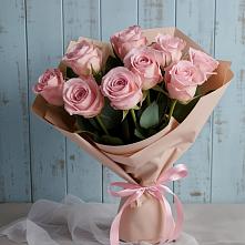 Букет цветов из:  Розы в Новопластуновской