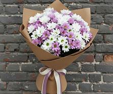 Букет цветов из:  Хризантемы в Новопластуновской