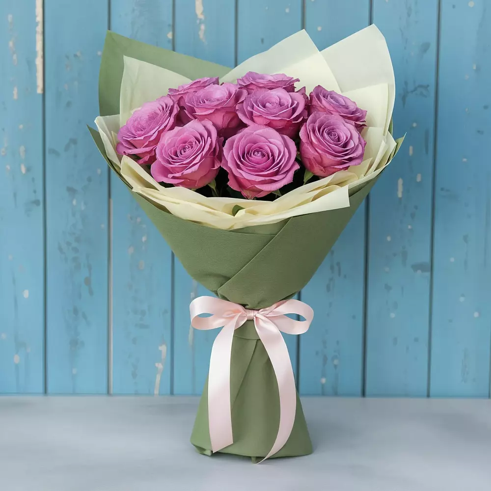 Букет Розы Фёрст Леди в Новопластуновской