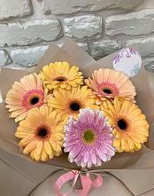 Букет цветов из:  Герберы #REPLACE_PRED# Новопластуновской