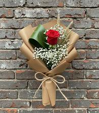 Букет цветов из:  Розы в Новопластуновской