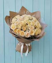 Букет Кремовое облако в Новопластуновской