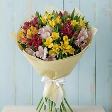 Букет цветов из:  Альстромерии в Новопластуновской