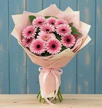 Букет цветов из:  Герберы в Новопластуновской