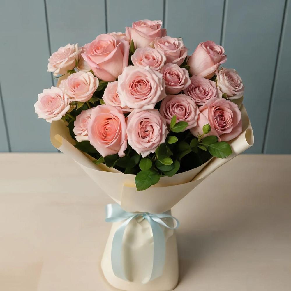 Букет Розовый шарм в Новопластуновской